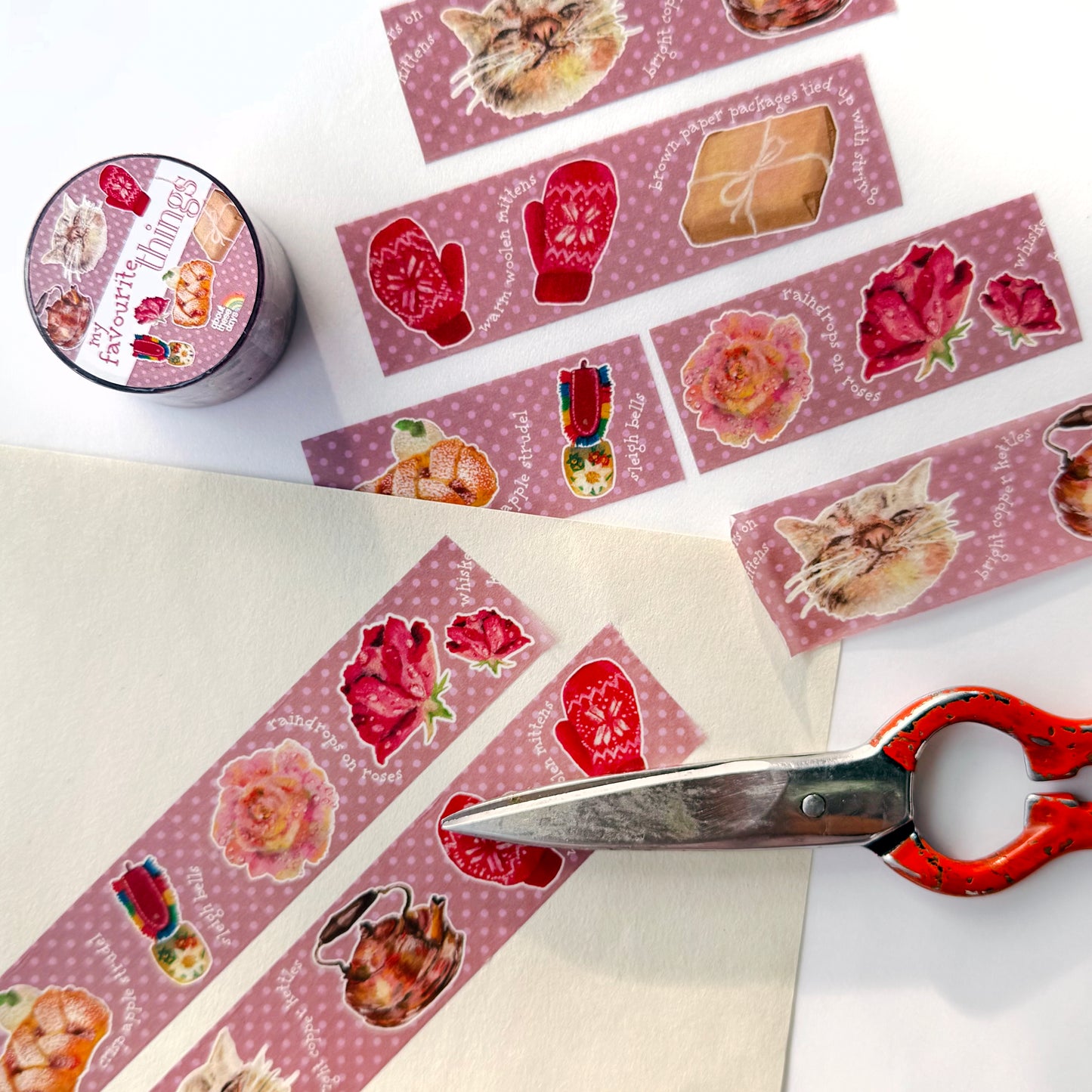 【Washi Tape | 和紙膠帶】My favourite things