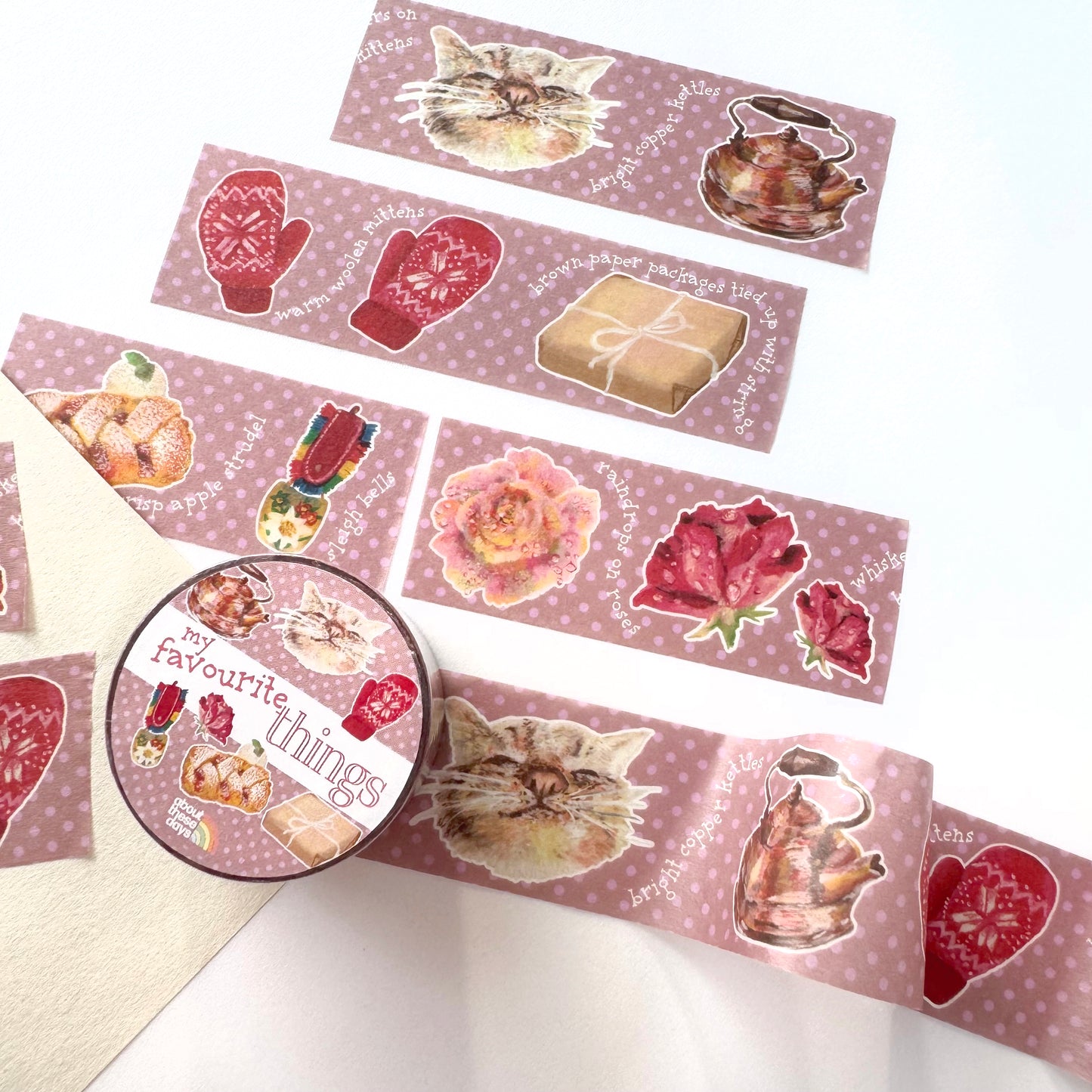 【Washi Tape | 和紙膠帶】My favourite things