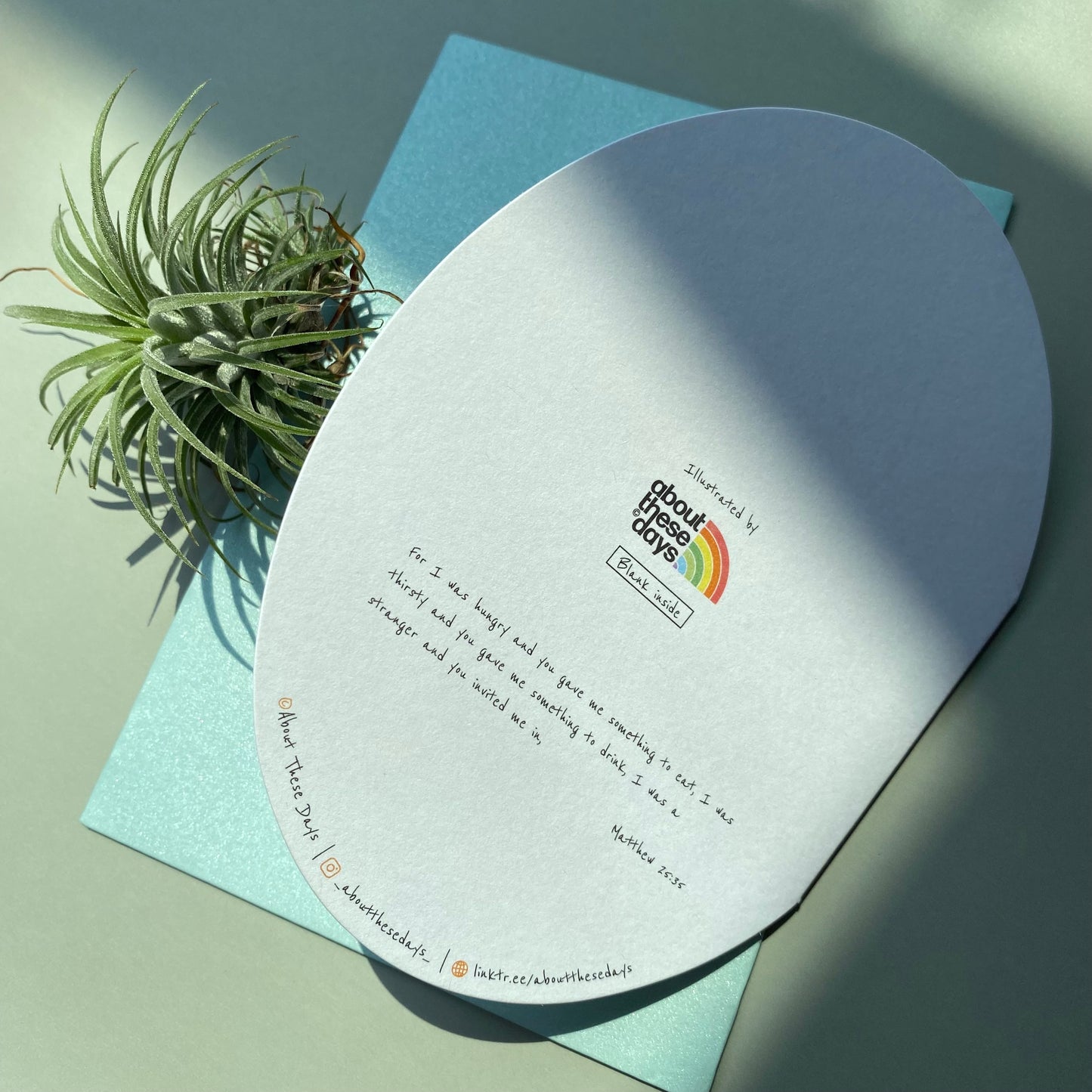 【Greeting card | 心意卡】Watered 甘霖嬌花