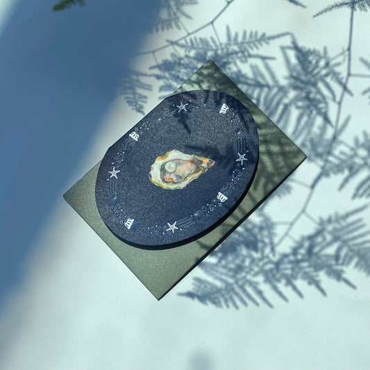 【Greeting card | 心意卡】Precious beyond measure (Navy) 無價之寶