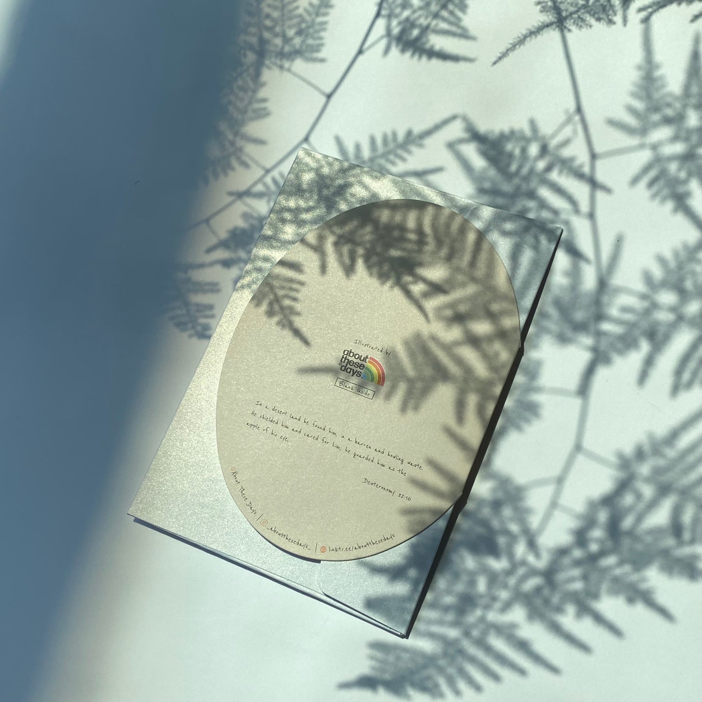 【Greeting card | 心意卡】Apple of my eye 眼中瞳人