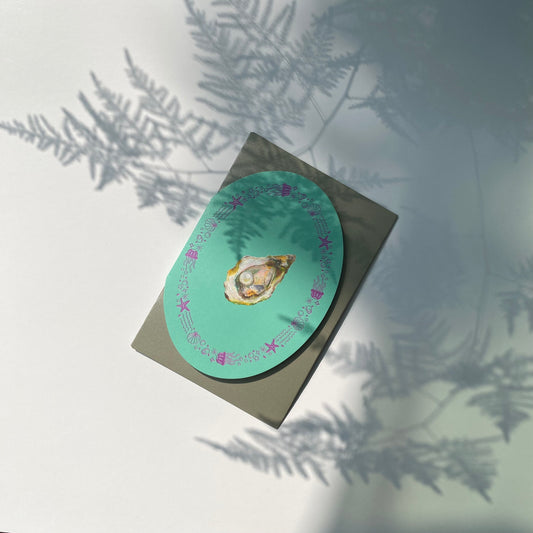 【Greeting card | 心意卡】Precious beyond measure (Turquoise) 無價之寶