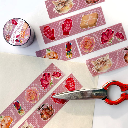 【Washi Tape | 和紙膠帶】My favourite things