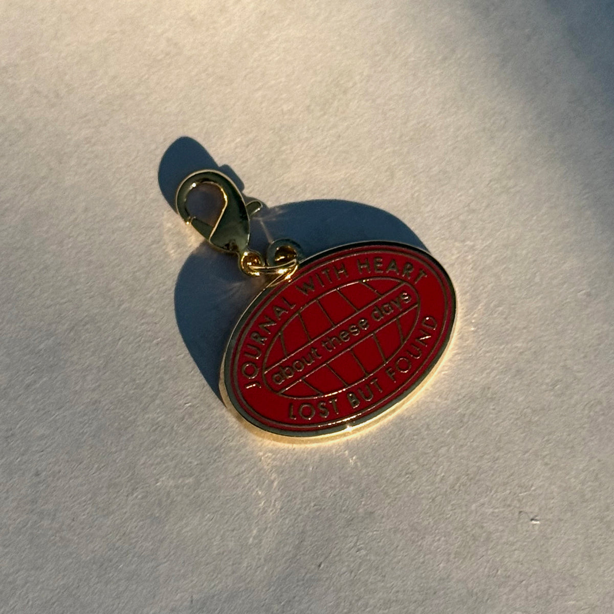 【Enamel charm | 金屬吊墜】Lost but found