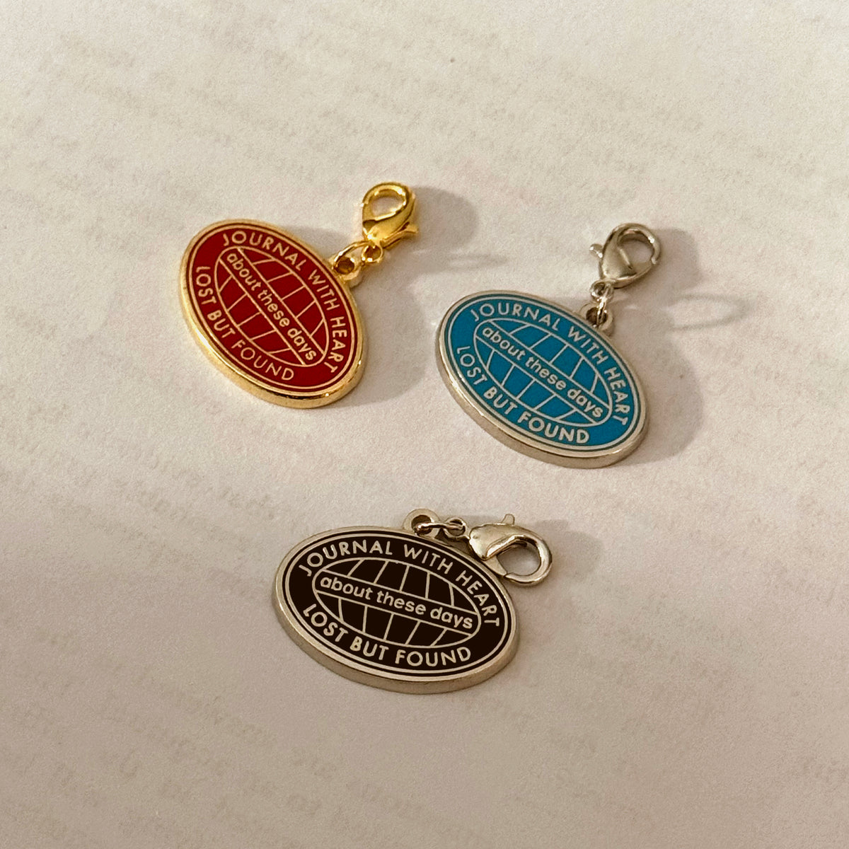 【Enamel charm | 金屬吊墜】Lost but found
