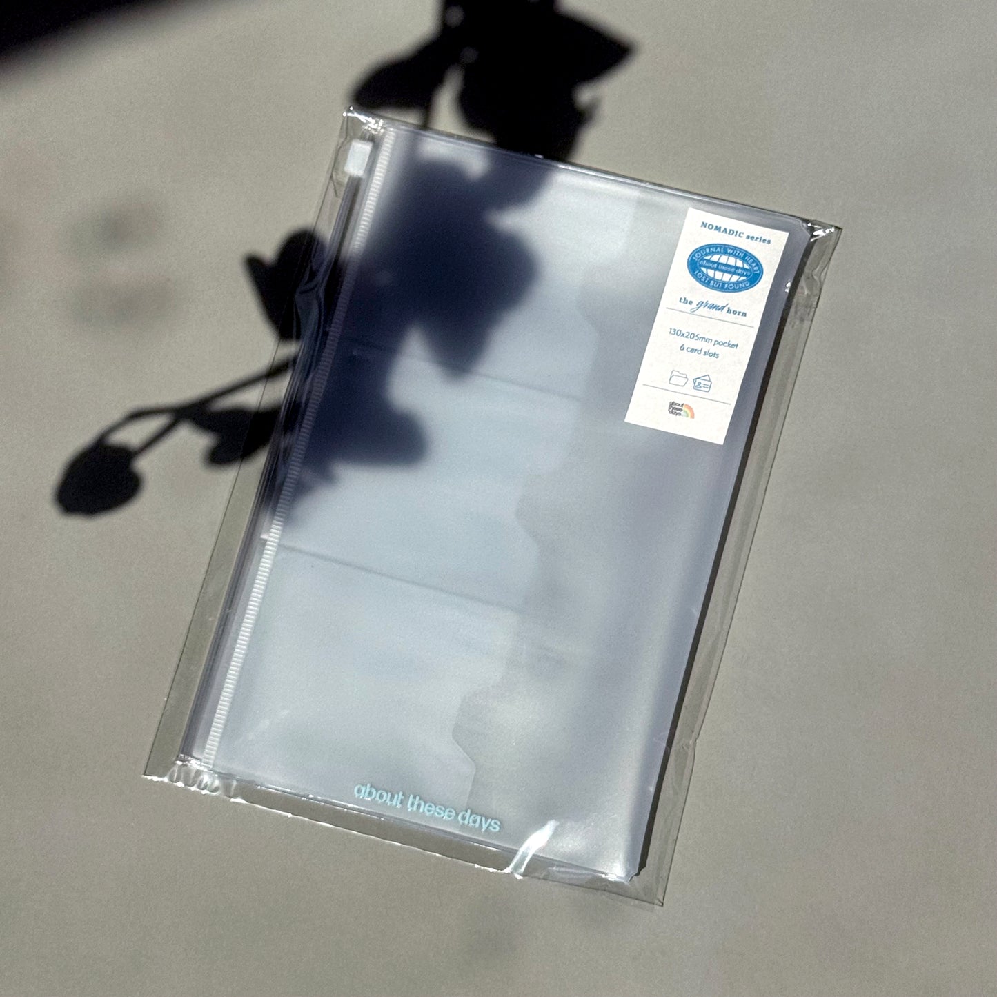 【Nomadic notebook | 遊牧筆記本】Clear filer