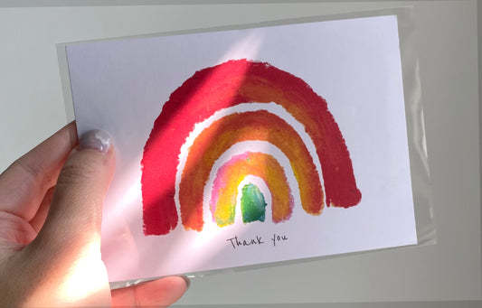 【Postcard | 明信片】Thank you 彩虹