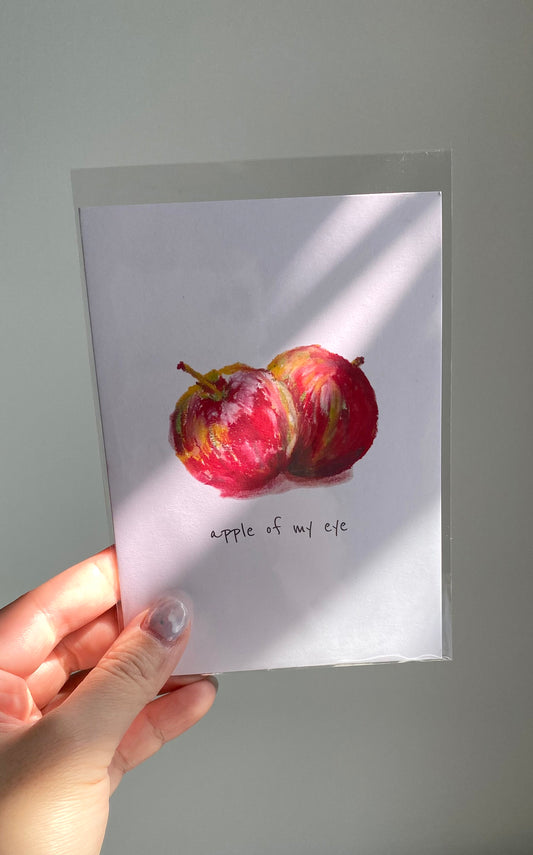 【Postcard | 明信片】Apple of my eye 眼中瞳人