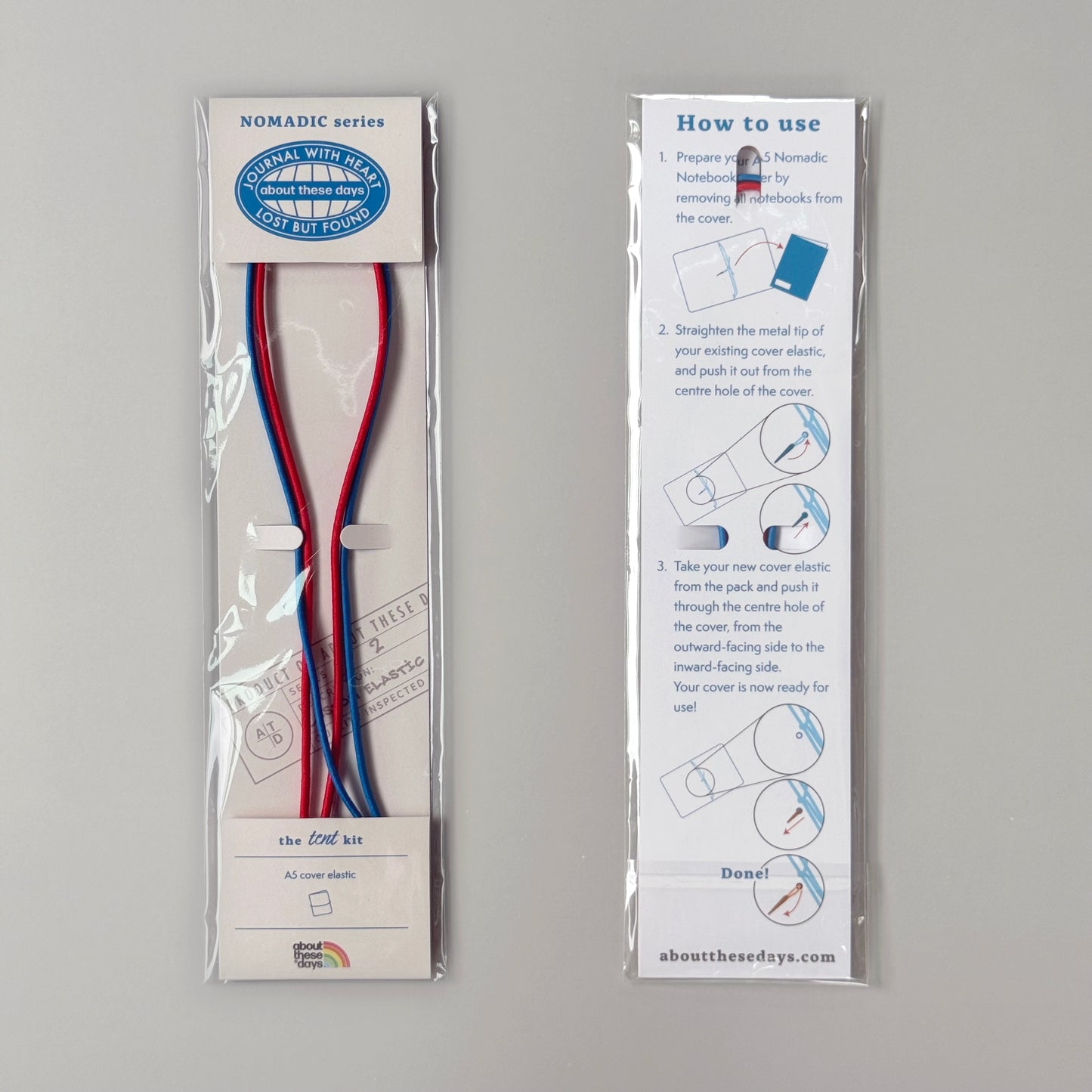 【Nomadic notebook | 遊牧筆記本】The Tent Kit - Cover Elastic