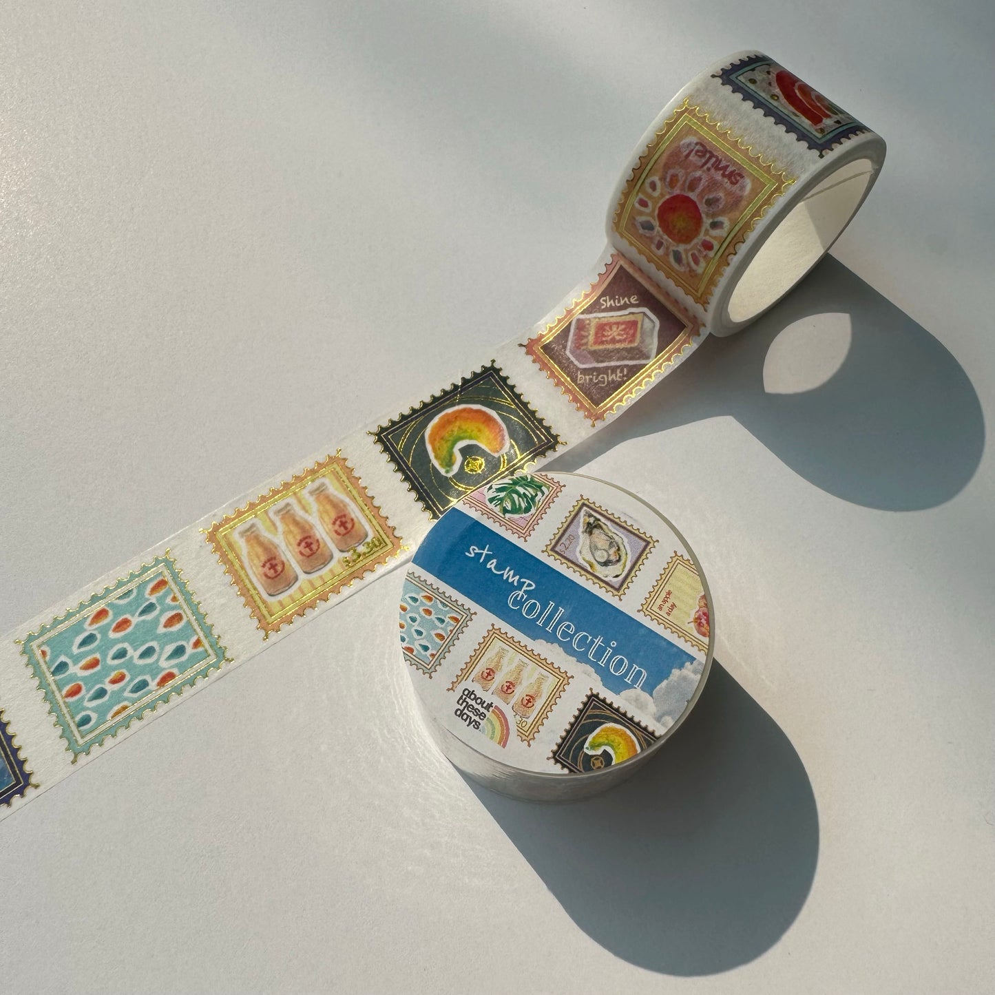 【Washi Tape | 和紙膠帶】Stamp collection 郵票系列