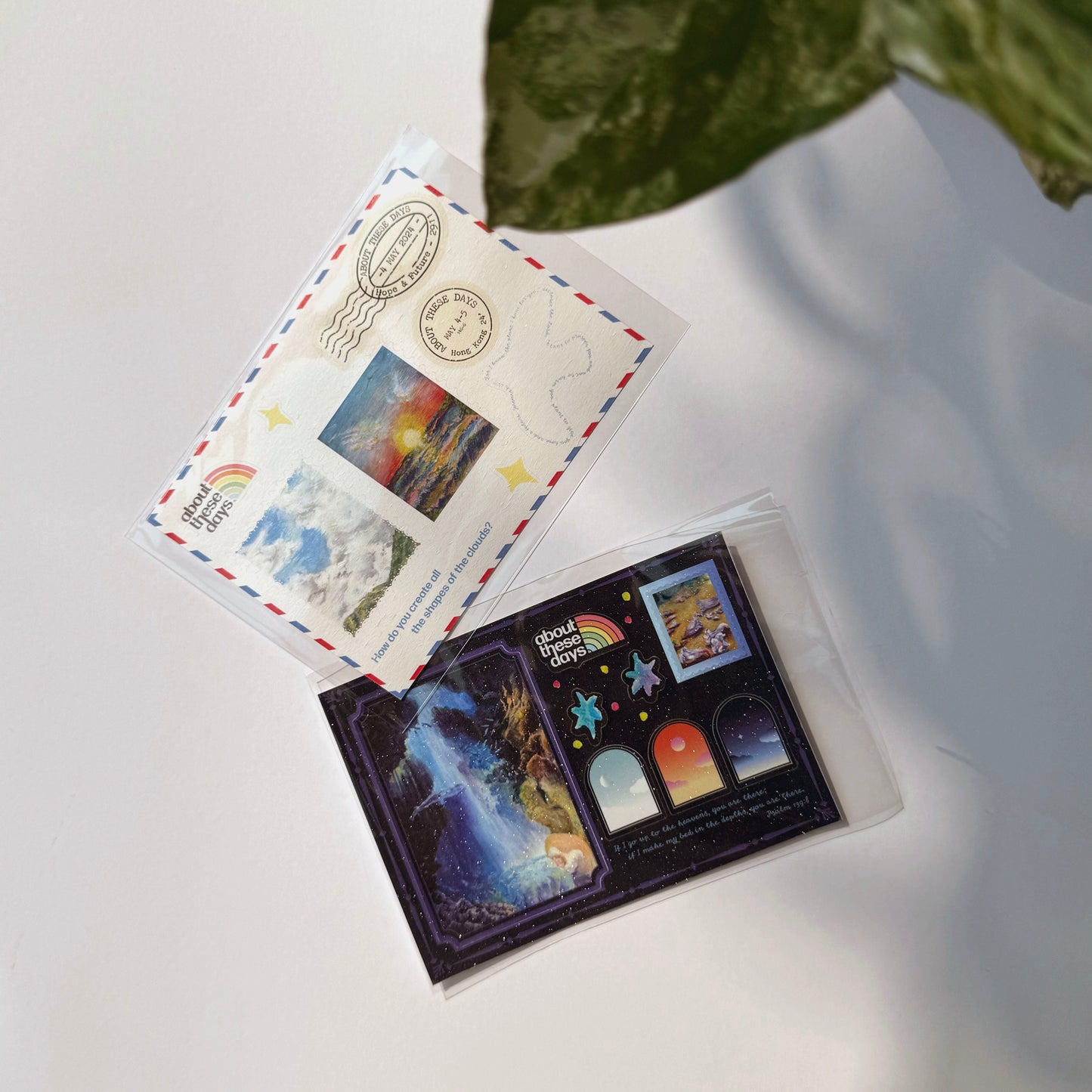【A6 Sticker Sheet | A6貼紙】In the depths 深海