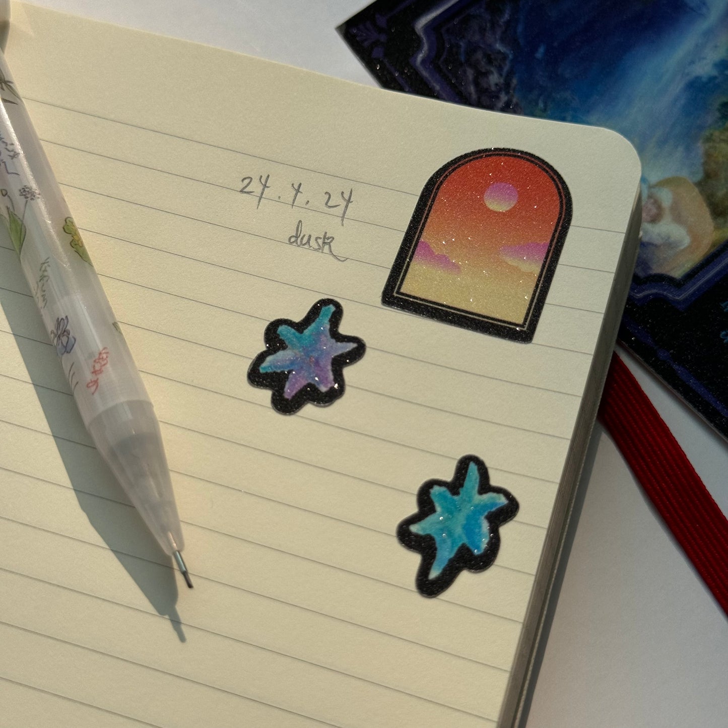 【A6 Sticker Sheet | A6貼紙】In the depths 深海