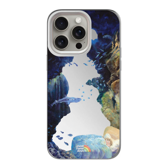 【CUSTOM iPhone mirror case | 訂製 iPhone鏡面手機殼】In the depths 深海