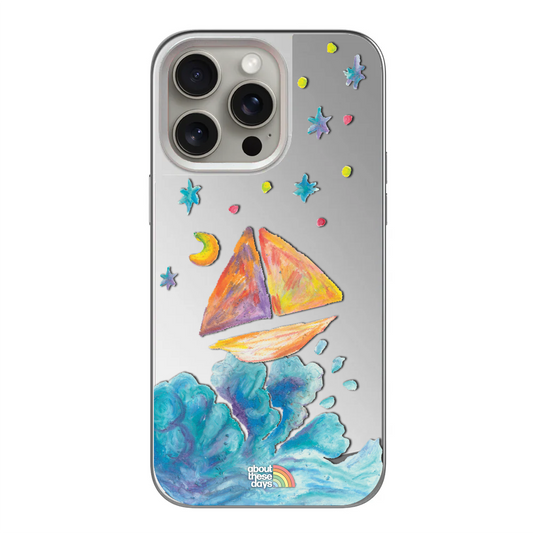 【CUSTOM iPhone mirror case | 訂製 iPhone鏡面手機殼】Storm 帆船