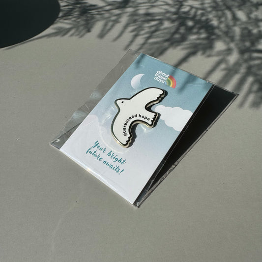 【Enamel pin | 金屬別針】Hope guaranteed 美好計畫